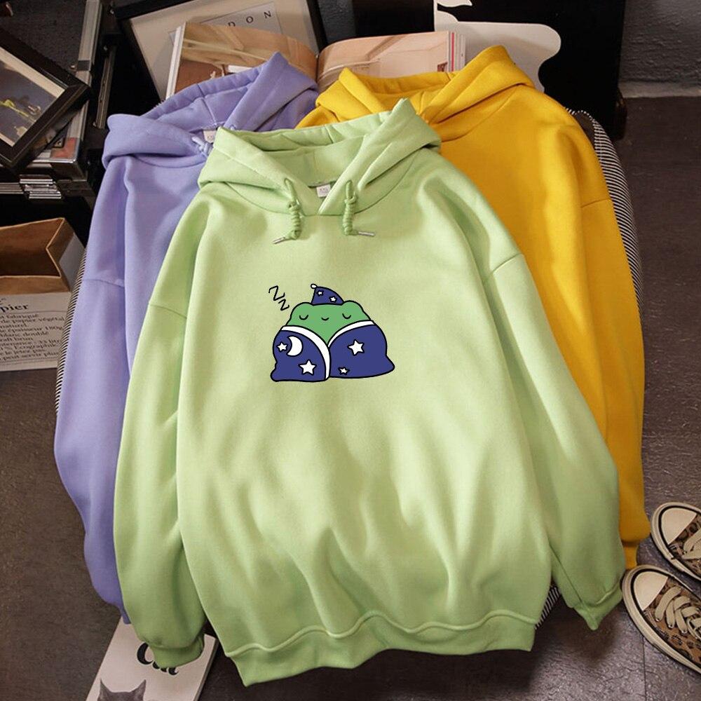 Sleeping Frog Hoodies - Kawaiies - Adorable - Cute - Plushies - Plush - Kawaii