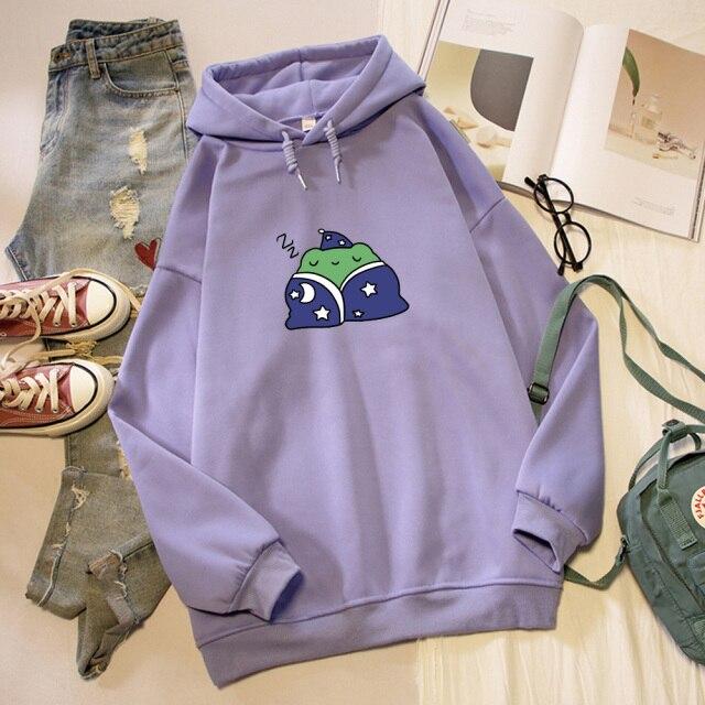 Sleeping Frog Hoodies - Kawaiies - Adorable - Cute - Plushies - Plush - Kawaii