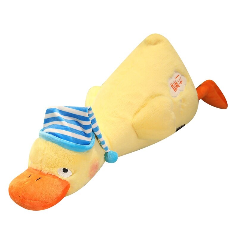 Sleepy Fluffy Duck Plushie - Kawaiies - Adorable - Cute - Plushies - Plush - Kawaii