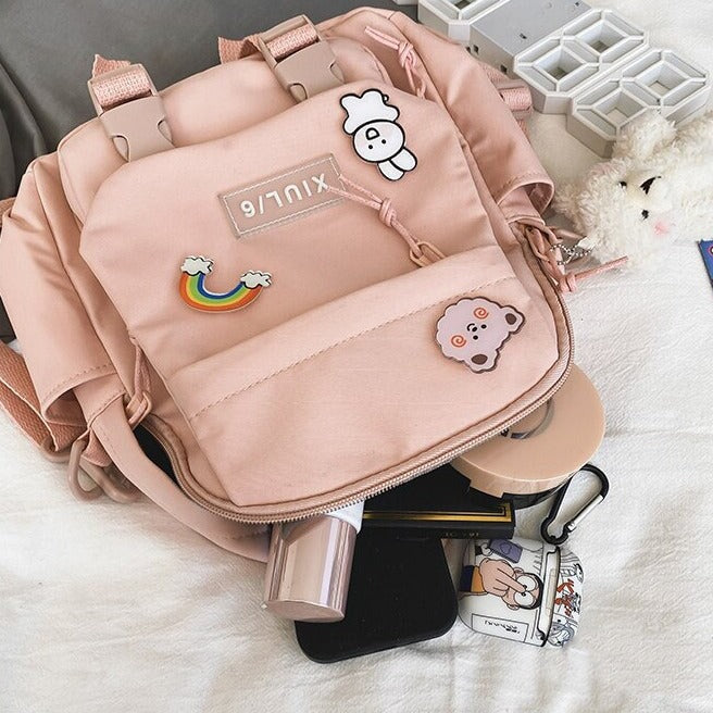 Small Cute Bear Friend Backpack & Sidebag – Kawaiies