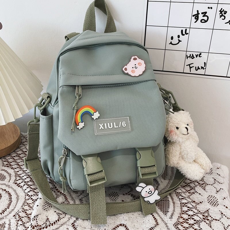 Small Cute Bear Friend Backpack & Sidebag – Kawaiies