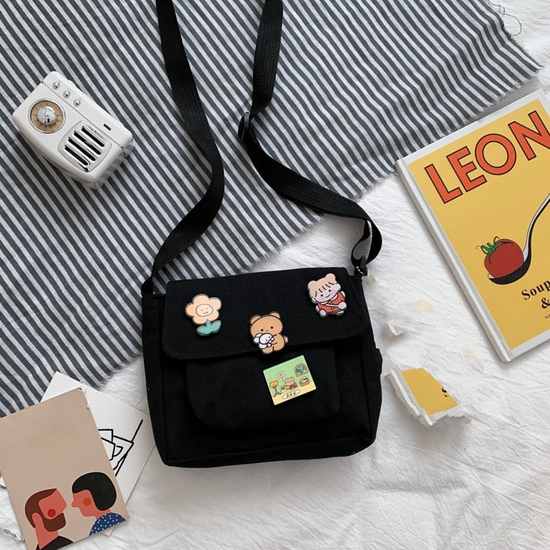Small Cute Friends Satchel Shoulder Bag – Kawaiies