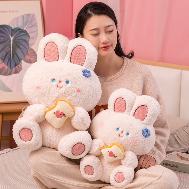 Smiley Rabbit Plushies - Kawaiies - Adorable - Cute - Plushies - Plush - Kawaii