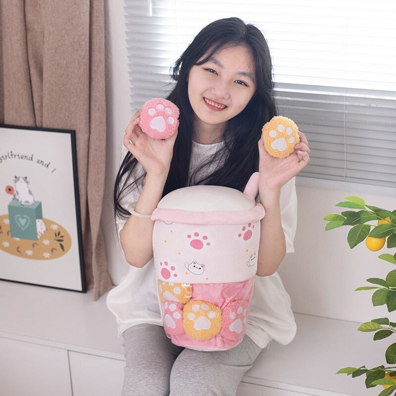 Teddy Bear Bubble Tea Cup – Kawaiies