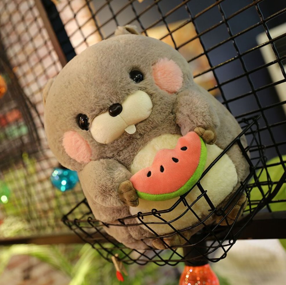 Snacking Beaver Plushies | LIMITED STOCK - Kawaiies - Adorable - Cute - Plushies - Plush - Kawaii