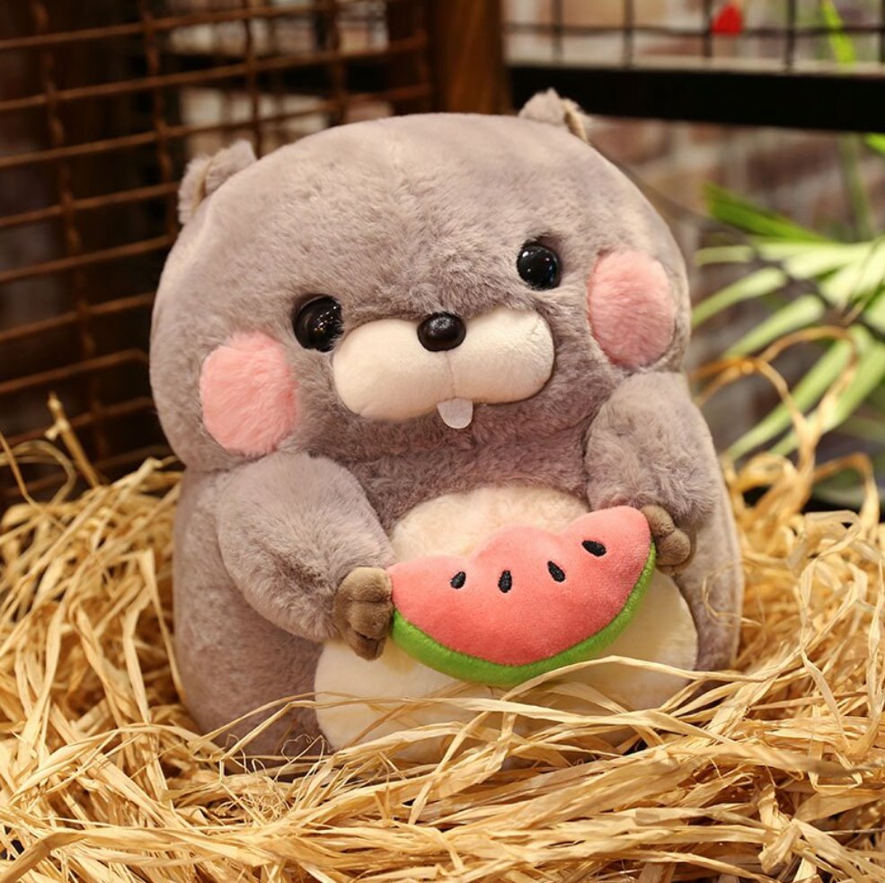 Snacking Beaver Plushies | LIMITED STOCK - Kawaiies - Adorable - Cute - Plushies - Plush - Kawaii