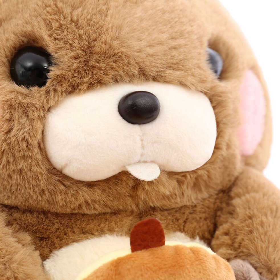 Snacking Beaver Plushies | LIMITED STOCK - Kawaiies - Adorable - Cute - Plushies - Plush - Kawaii