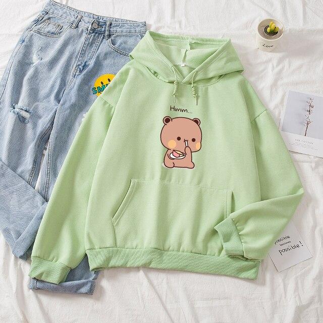 Cute Teddy Bear Sweatshirts Cute Teddy Bear Print Hoodie Shop Now