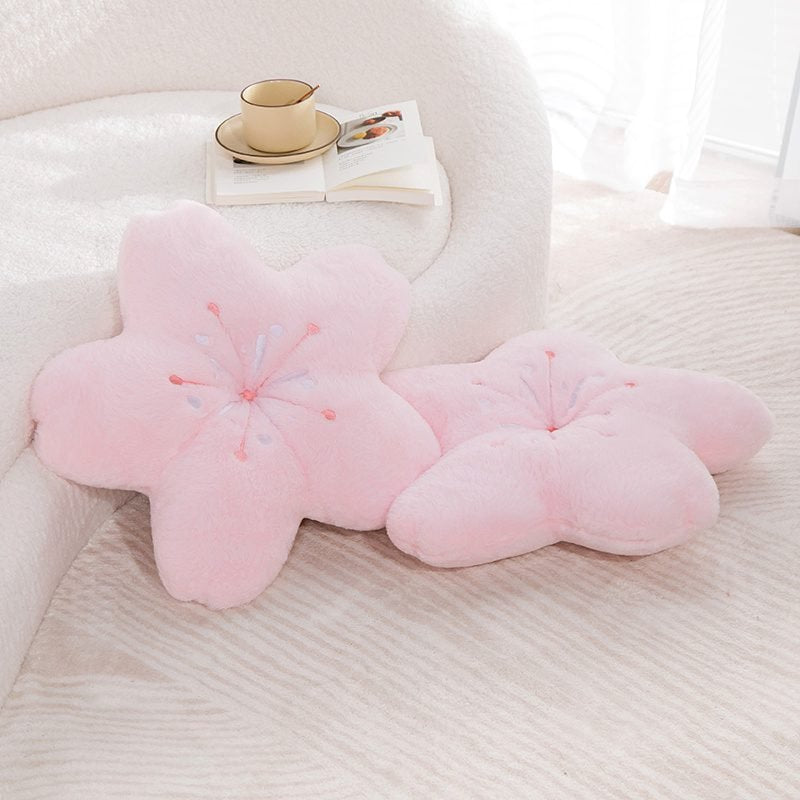 Soft Japanese Sakura Flower Cushion - Kawaiies - Adorable - Cute - Plushies - Plush - Kawaii