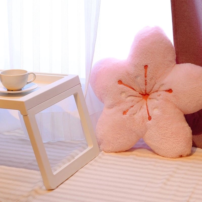 Soft Japanese Sakura Flower Cushion - Kawaiies - Adorable - Cute - Plushies - Plush - Kawaii