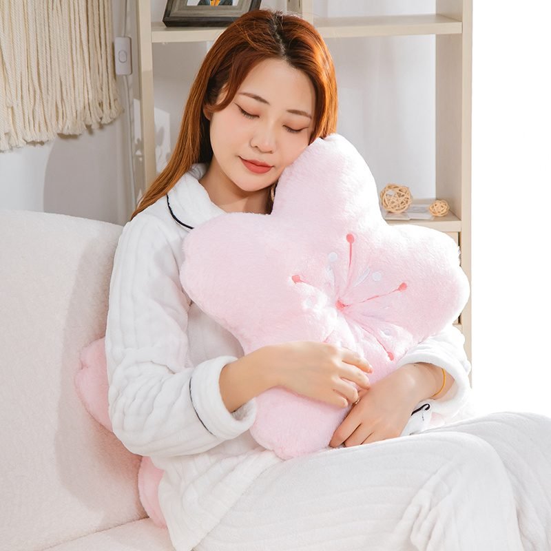 Soft Japanese Sakura Flower Cushion - Kawaiies - Adorable - Cute - Plushies - Plush - Kawaii