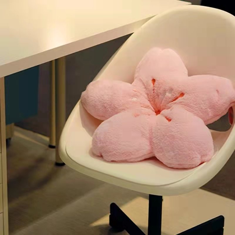 Soft Japanese Sakura Flower Cushion - Kawaiies - Adorable - Cute - Plushies - Plush - Kawaii