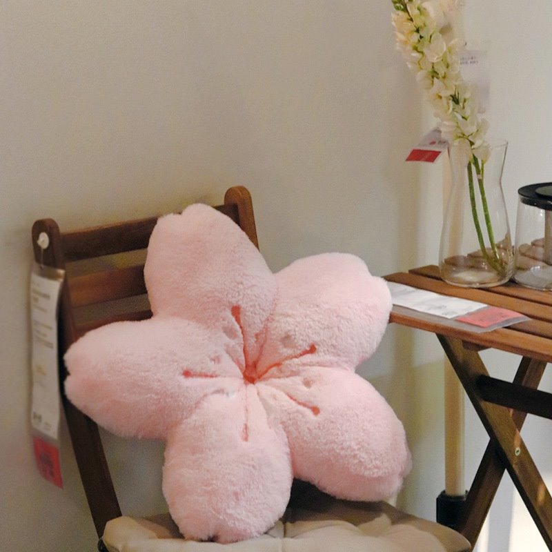 Soft Japanese Sakura Flower Cushion - Kawaiies - Adorable - Cute - Plushies - Plush - Kawaii