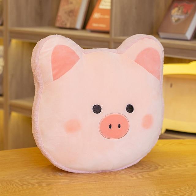 Kit Kat Huskie Shiba Cat Pig Plushie Cushion - Kawaiies - Adorable - Cute - Plushies - Plush - Kawaii