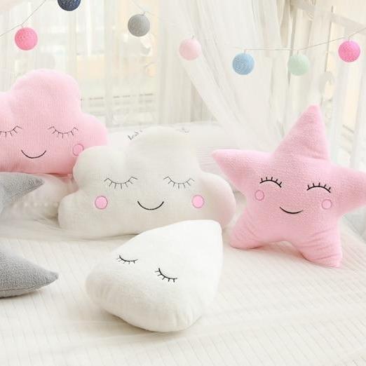 Soft Pastel Cloud Cushions