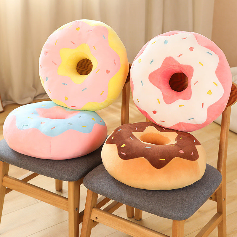 Kawaii Donut Plush Pillow – Goodlifebean