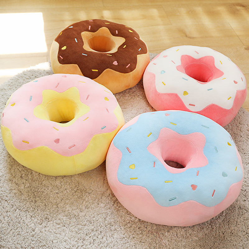 Soft Pastel Donut Cushion Plushies