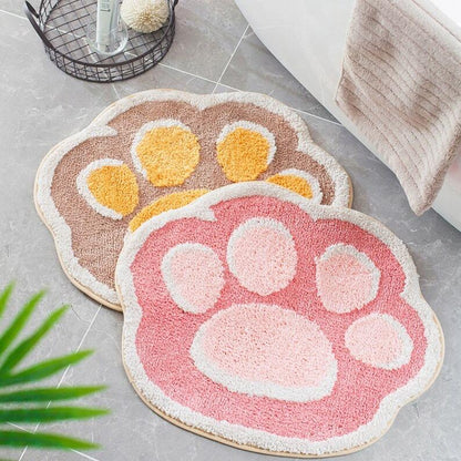 Soft Paw Bathroom Mat - Kawaiies - Adorable - Cute - Plushies - Plush - Kawaii