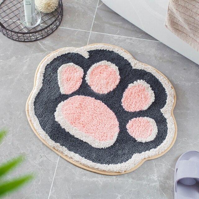 Soft Paw Bathroom Mat - Kawaiies - Adorable - Cute - Plushies - Plush - Kawaii