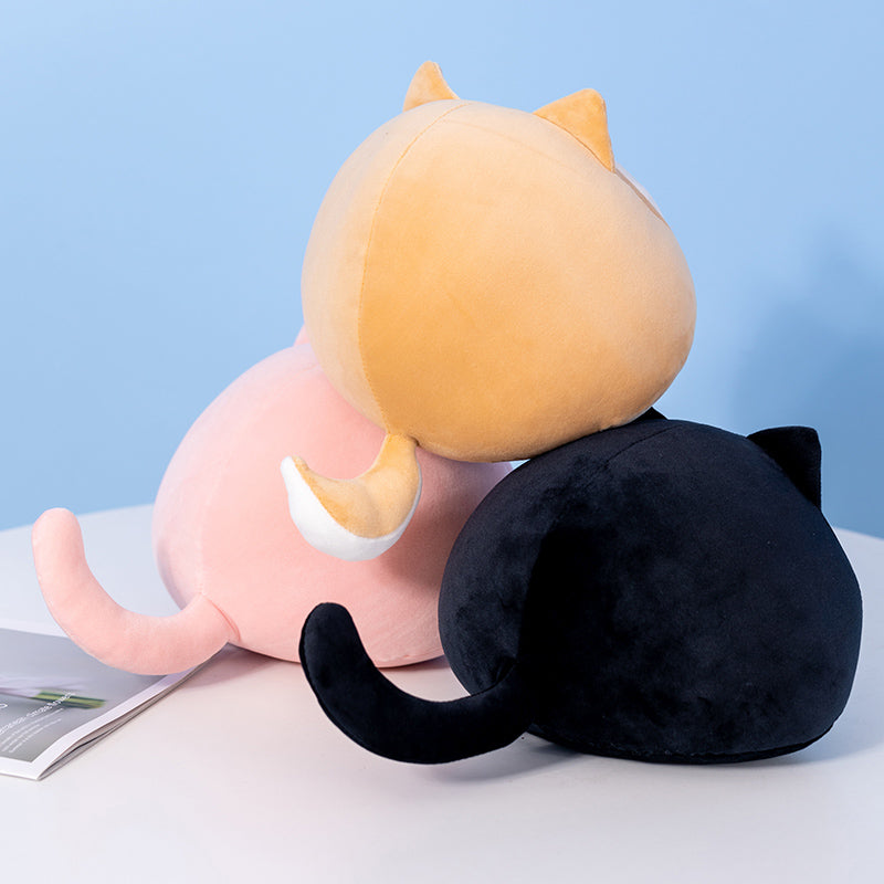 Soft Pebble Cats & Dog Animal Plushies Collection - Kawaiies - Adorable - Cute - Plushies - Plush - Kawaii