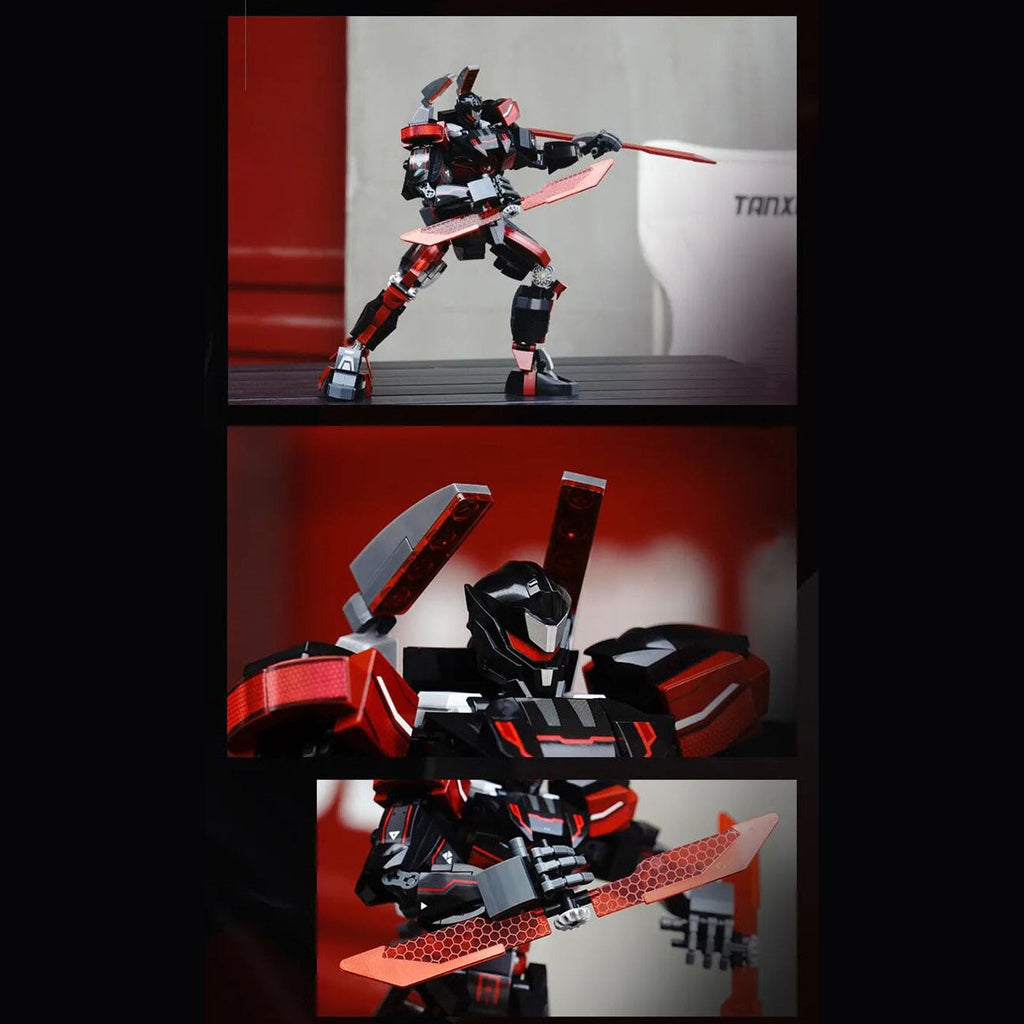 Solar Flare Ninja Saberbot Building Blocks | NEW - Kawaiies - Adorable - Cute - Plushies - Plush - Kawaii