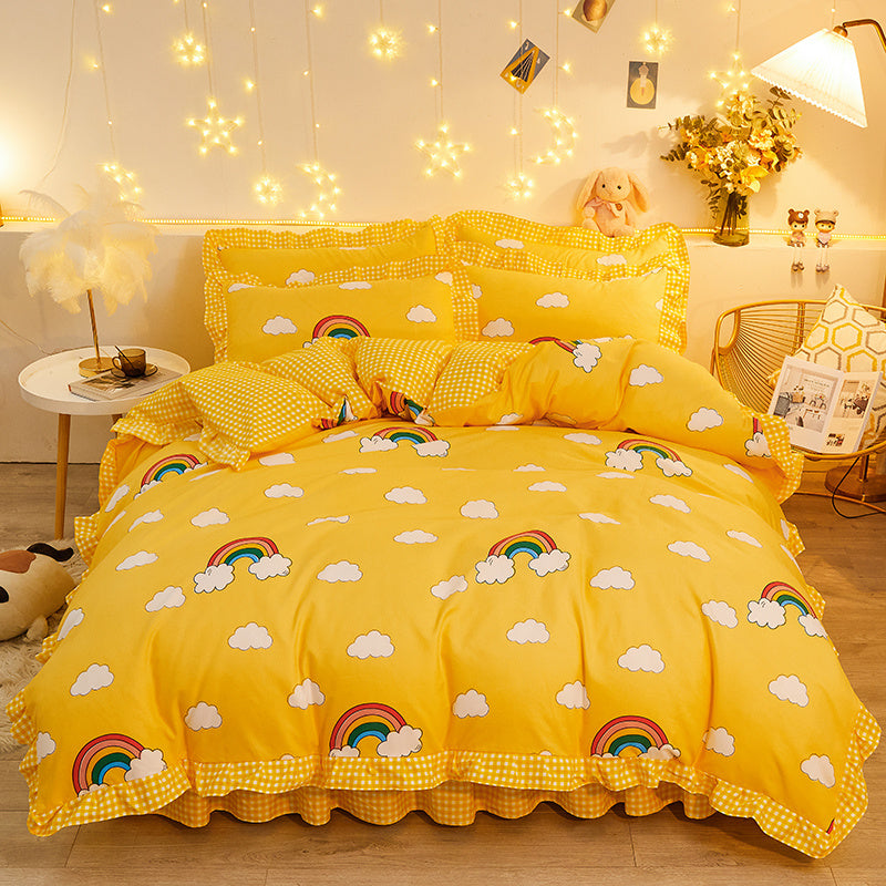 Supreme Bedding Sets Us/europe/uk Size Quilt Cartoon Bed Cover
