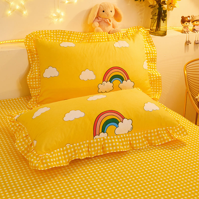 Splash of Rainbow Bedding Set - Kawaiies - Adorable - Cute - Plushies - Plush - Kawaii