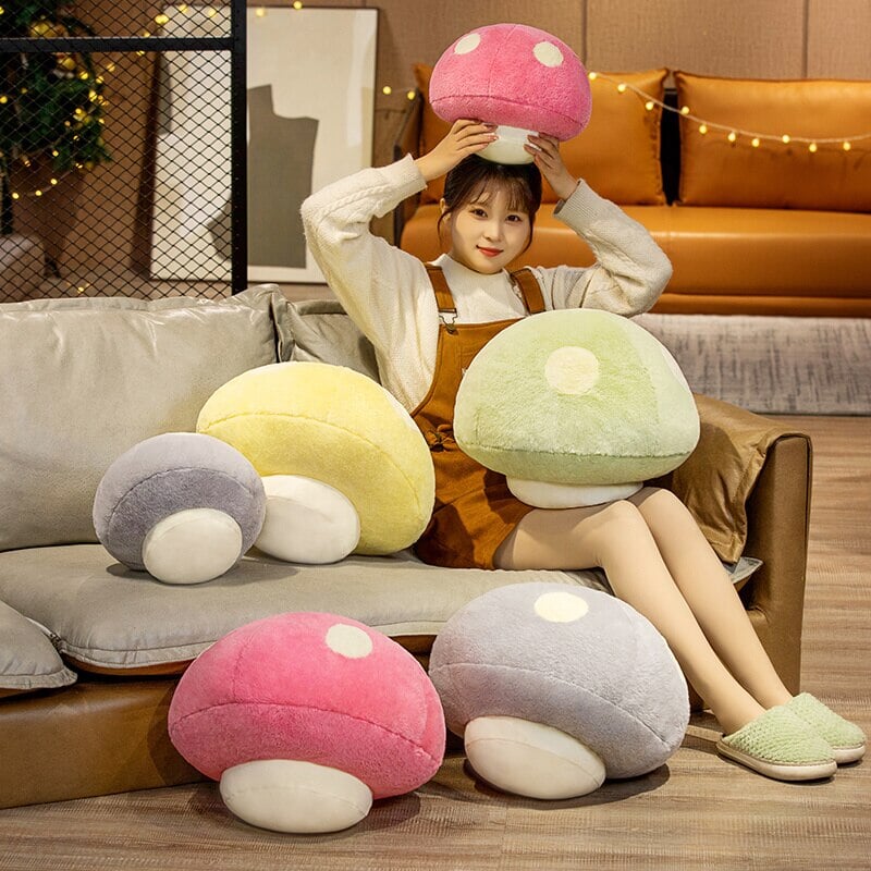 Spotted Cute Mushroom Plushies - Kawaiies - Adorable - Cute - Plushies - Plush - Kawaii