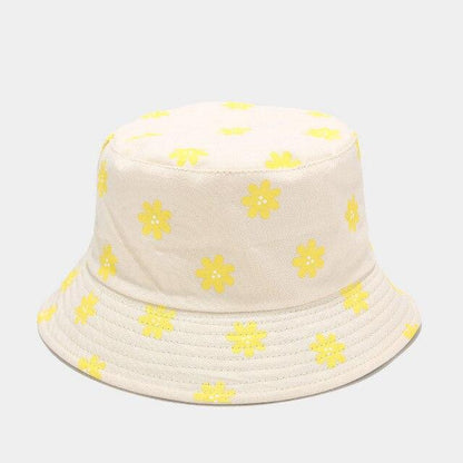 Spring Daisy Bucket Hat - Kawaiies - Adorable - Cute - Plushies - Plush - Kawaii