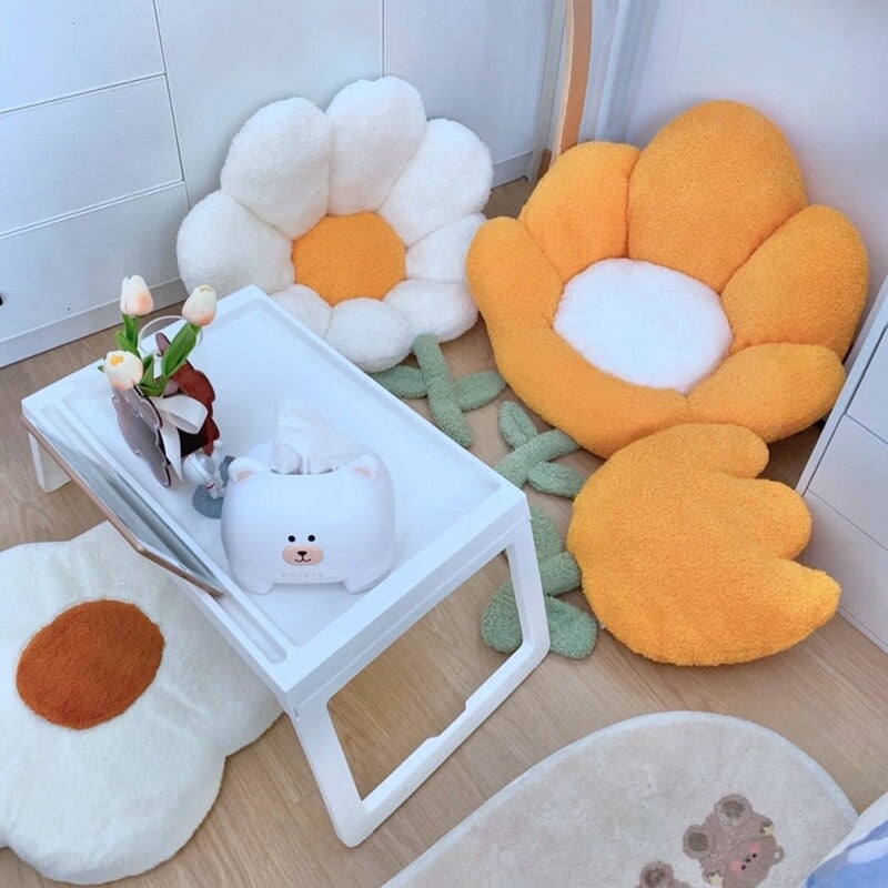 Spring Flower Pillow Seat - Kawaiies - Adorable - Cute - Plushies - Plush - Kawaii