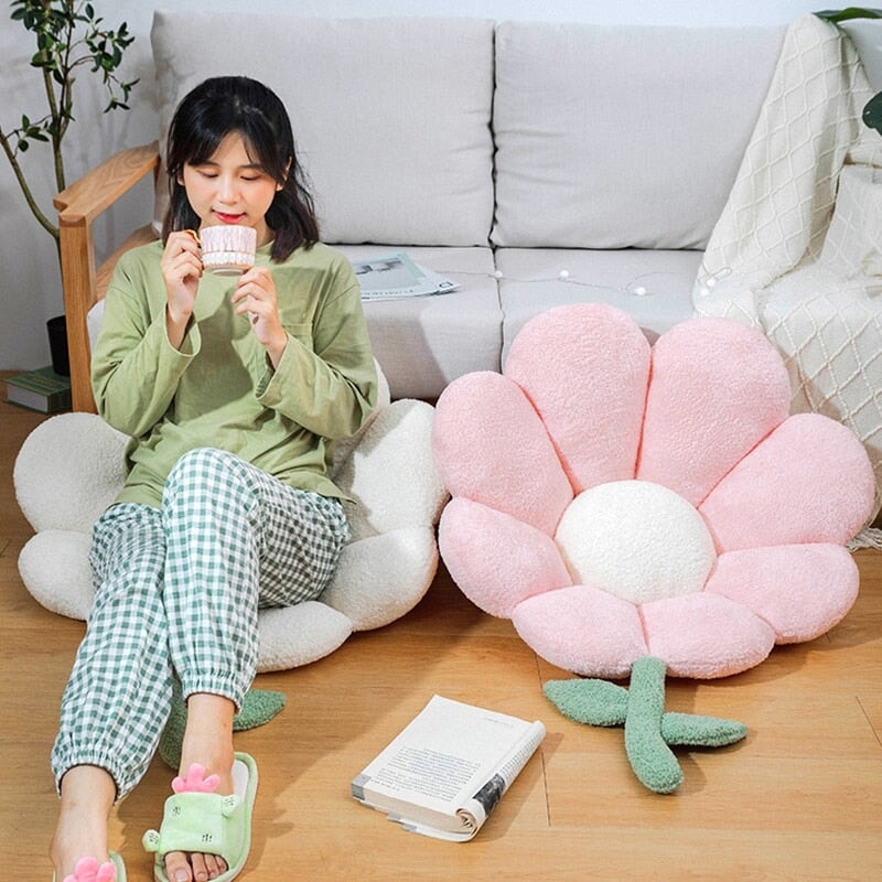 Spring Flower Pillow Seat - Kawaiies - Adorable - Cute - Plushies - Plush - Kawaii