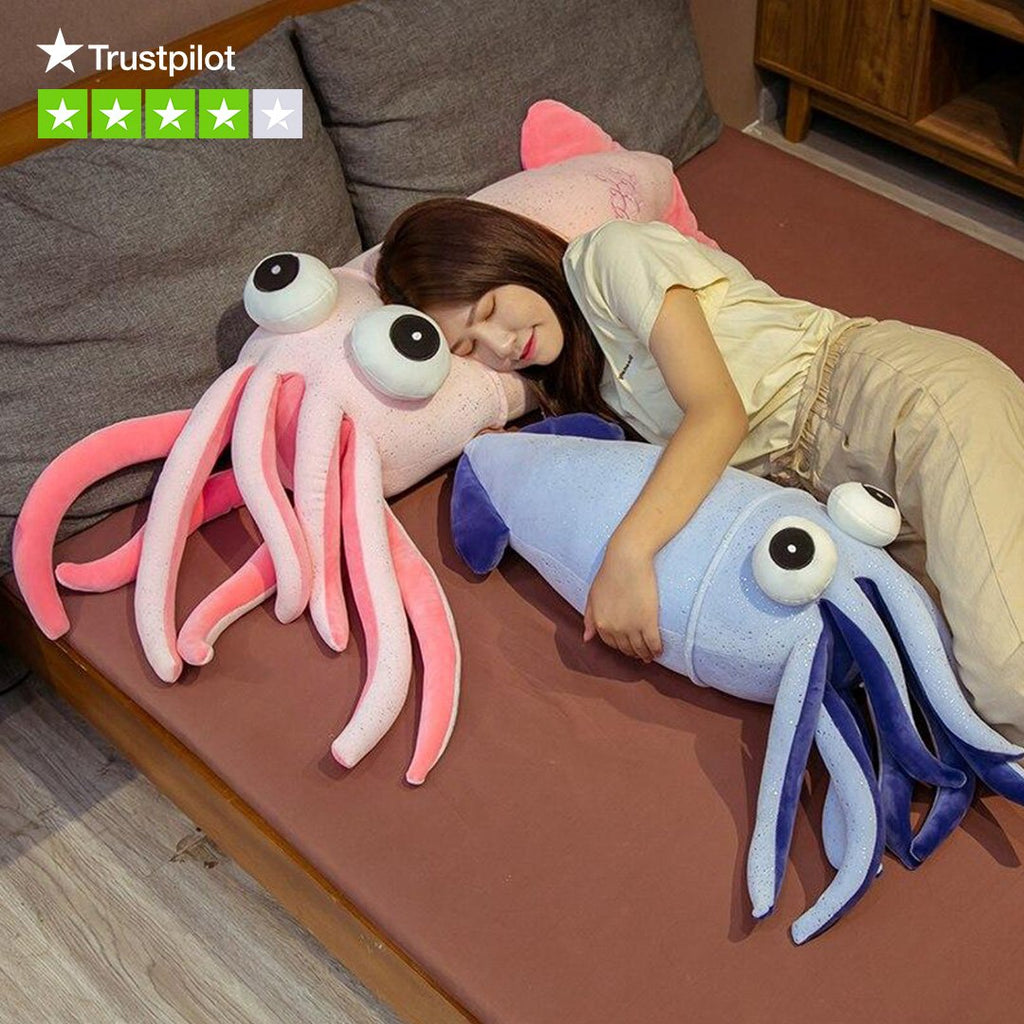 Squiddy & Diddly the Squids - Kawaiies - Adorable - Cute - Plushies - Plush - Kawaii