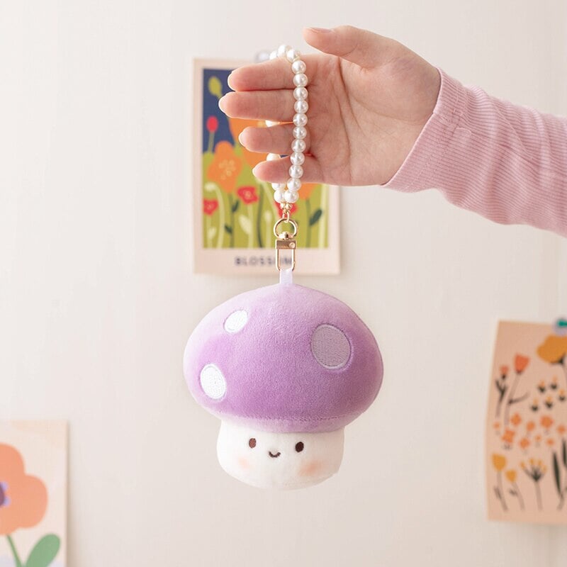 kawaiies-softtoys-plushies-kawaii-plush-Squishy Mushroom Friends Plushie Keychains | NEW Soft toy 