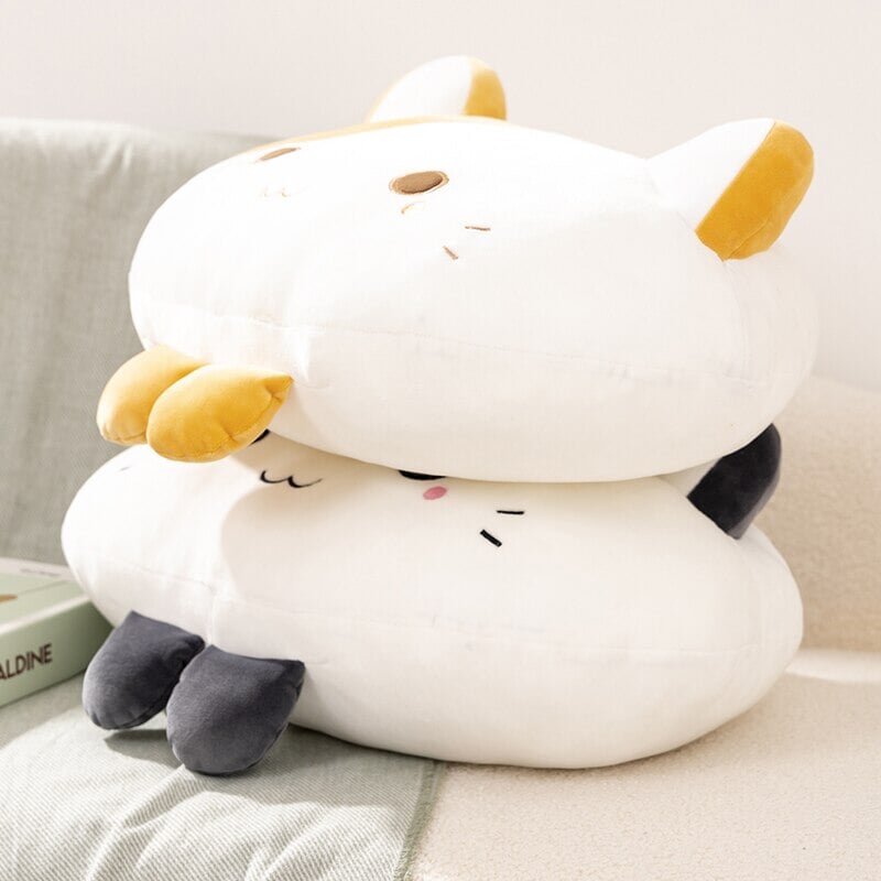 Squishy Sweet Cat Pillow Plushie - Kawaiies - Adorable - Cute - Plushies - Plush - Kawaii