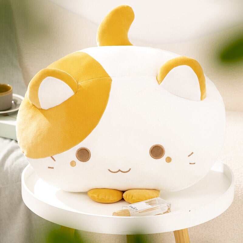 Squishy Sweet Cat Pillow Plushie - Kawaiies - Adorable - Cute - Plushies - Plush - Kawaii