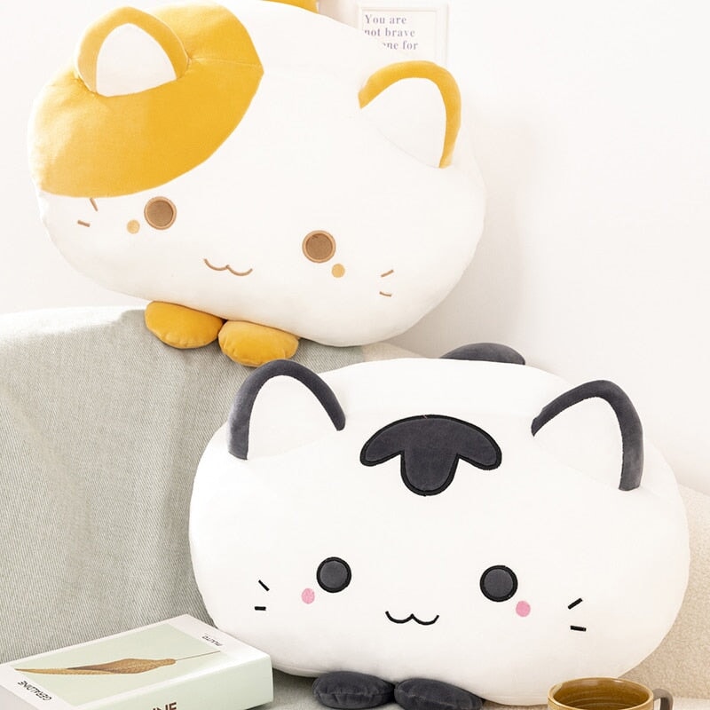 Squishy Sweet Cat Pillow Plushie - Kawaiies - Adorable - Cute - Plushies - Plush - Kawaii