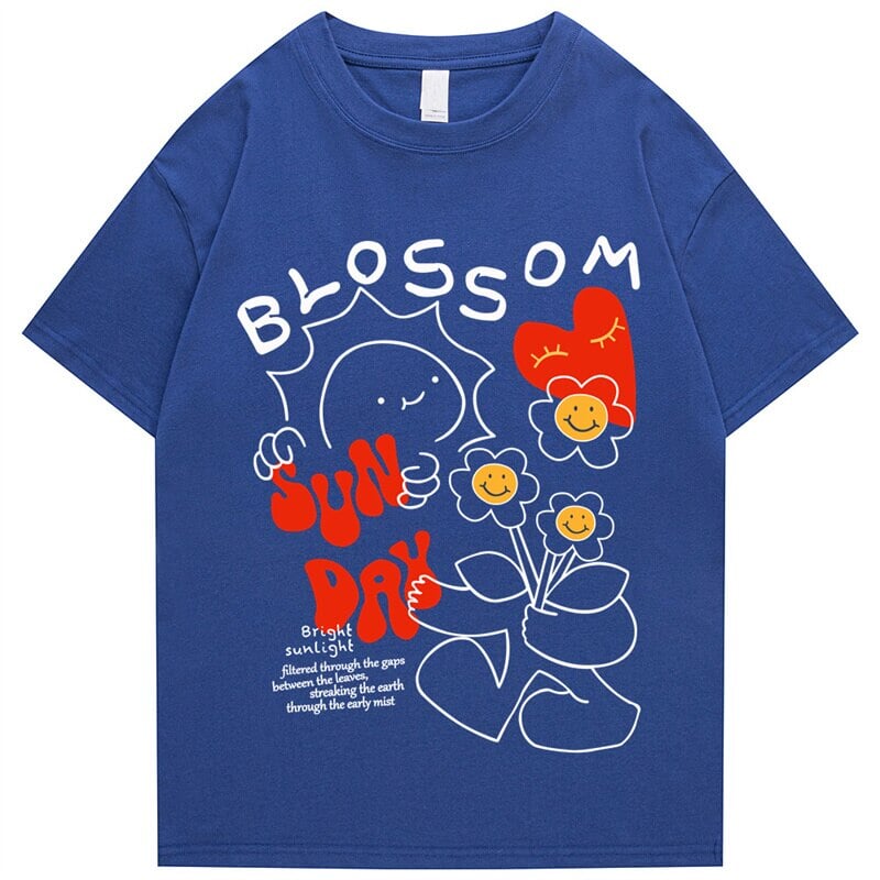 Sun Day Blossom Tee - Kawaiies - Adorable - Cute - Plushies - Plush - Kawaii