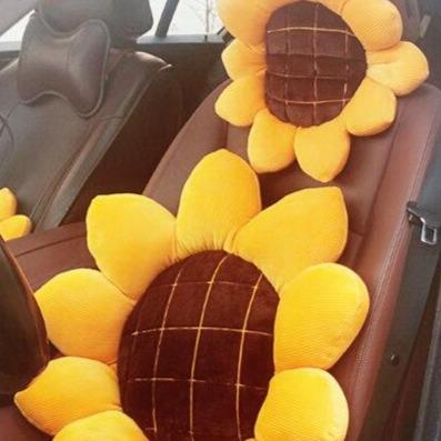 Sunny Sunflower Cushion - Kawaiies - Adorable - Cute - Plushies - Plush - Kawaii