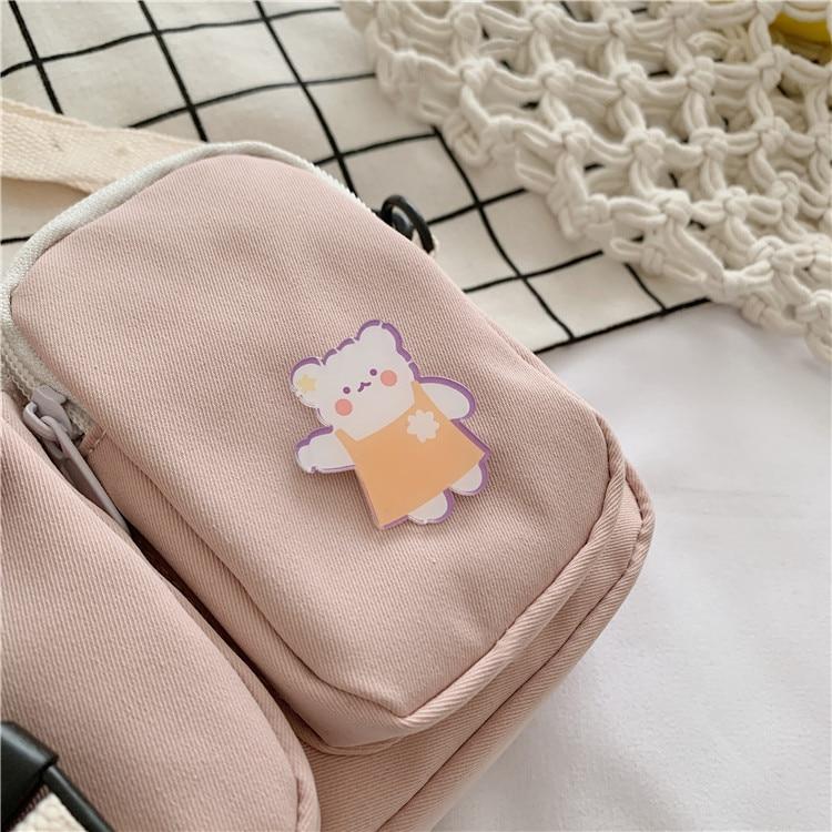 Small Cute Friends Satchel Shoulder Bag – Kawaiies