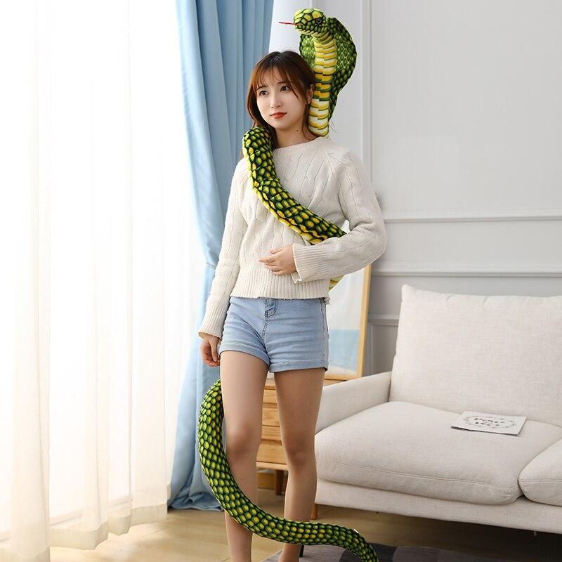 Super Long 90" Soft Snake Plushie - Kawaiies - Adorable - Cute - Plushies - Plush - Kawaii