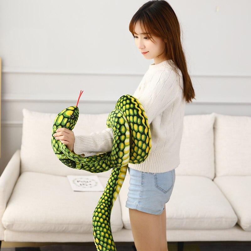 Super Long 90" Soft Snake Plushie - Kawaiies - Adorable - Cute - Plushies - Plush - Kawaii