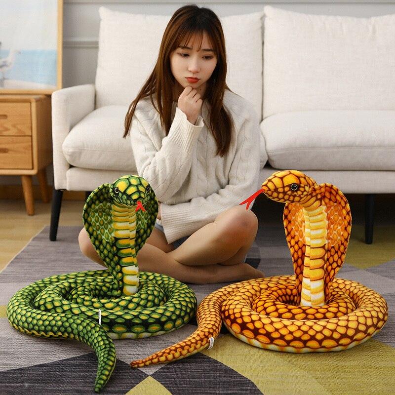 Super Long 90" Soft Snake Plushie - Kawaiies - Adorable - Cute - Plushies - Plush - Kawaii