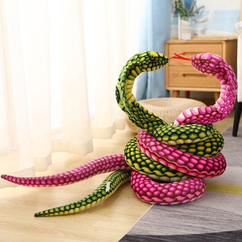 Super Long 90" Soft Snake Plushie - Kawaiies - Adorable - Cute - Plushies - Plush - Kawaii