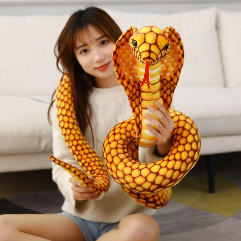 Super Long 90" Soft Snake Plushie - Kawaiies - Adorable - Cute - Plushies - Plush - Kawaii