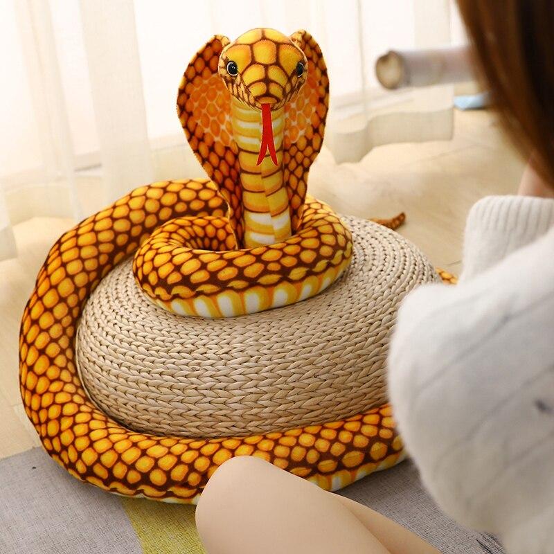Super Long 90" Soft Snake Plushie - Kawaiies - Adorable - Cute - Plushies - Plush - Kawaii
