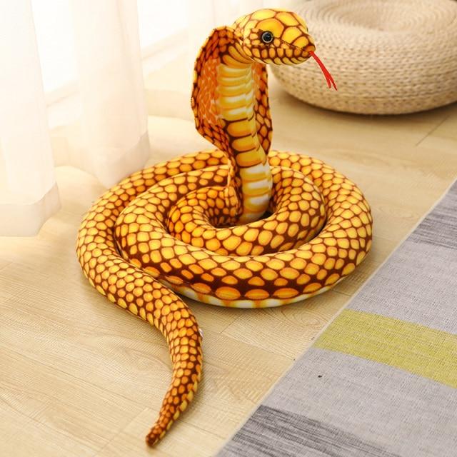 Super Long 90" Soft Snake Plushie - Kawaiies - Adorable - Cute - Plushies - Plush - Kawaii