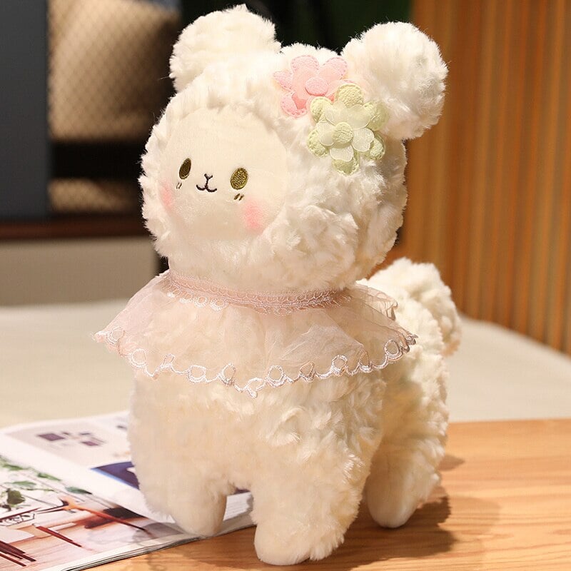 Sweet Fluffy Standing Lamb Family - Kawaiies - Adorable - Cute - Plushies - Plush - Kawaii