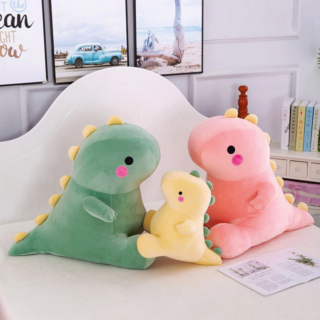 Taco, Taki & Tabi The Dino Family Plushies - Kawaiies - Adorable - Cute - Plushies - Plush - Kawaii