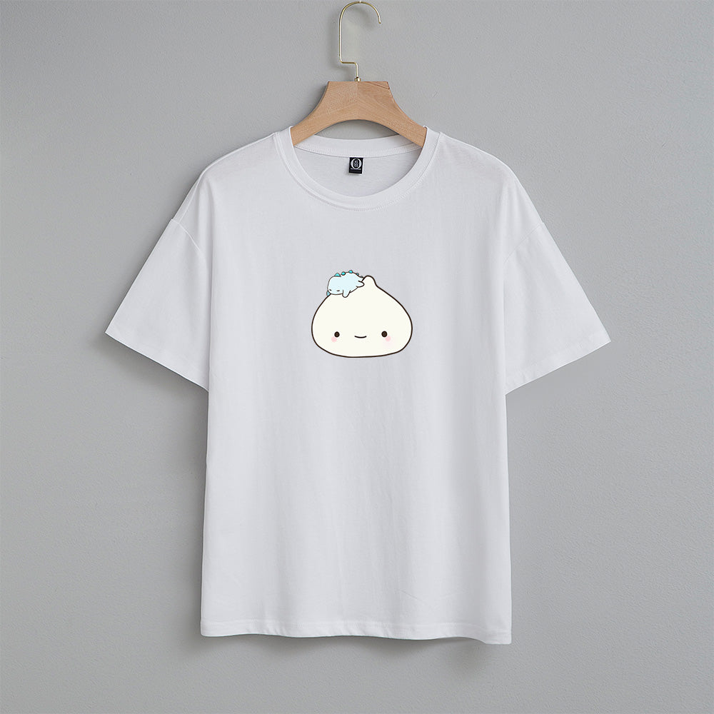 Tato Bao Bun Food Coma Unisex Tee - Kawaiies - Adorable - Cute - Plushies - Plush - Kawaii