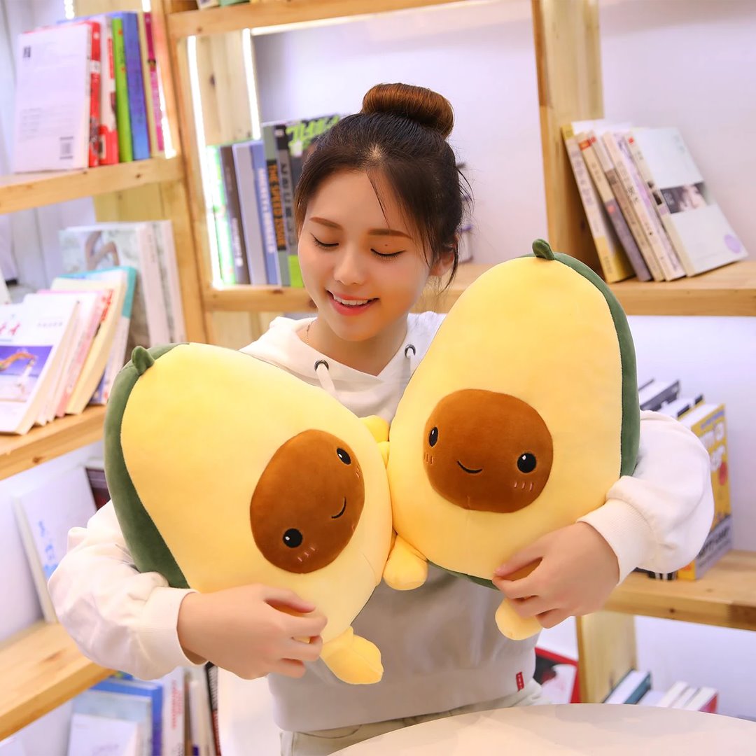 Giant Squishy Avocado Plush